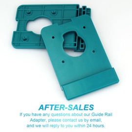 Aulpq Guide Rail Adapter for Makita Router XTR01Z,RT0700C&RT0701C, Track Saw Guide Rail, for Makita Router Track Guide -2 Pcs