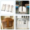 2 Pairs (4Pcs) of 6" Heavy Duty Stainless Steel Cafe