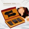 Horn Scraping Plate Set Massage Health Relaxation Natural Facial Body