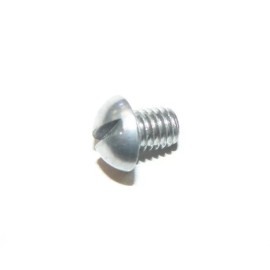 Unbranded/Generic 10-32 X 1/4" Round Head Slotted Aluminum Machine Screws - Lot of 100 Pcs.