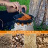 Lixada Camping Wood Stove Folding Lightweight Stainless Steel Wood Burning