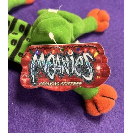 Idea Factory Meanies “Shocking Stuffers” Holiday Set Of 3 FULL SET • NEW W/Tags Vintage 1998