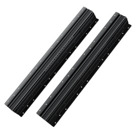 24 Inch Full Extension Ball Bearing Undermount Drawer Slides Heavy Duty Bottom Stair Cabinet Rails with 260 LB Load Capacitysize: Size 24 inch