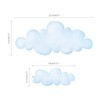 DECOWALL DS-8030 Clouds in the Sky Wall Sticker Wall Decoration