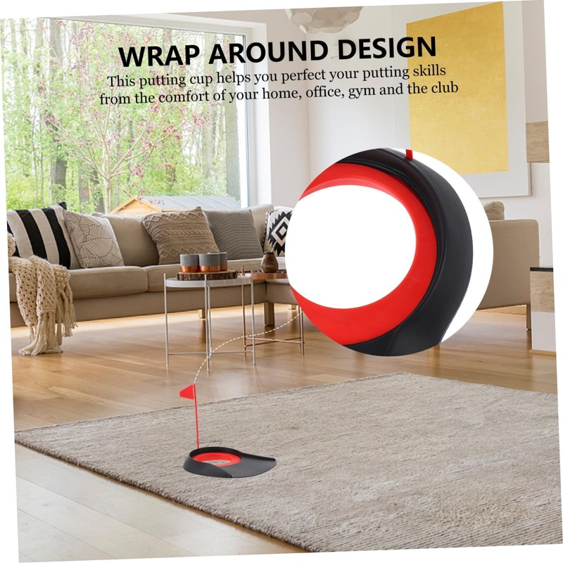 GRIRIW 1Pc All Direction Golf Putting Cup Training Aid for
