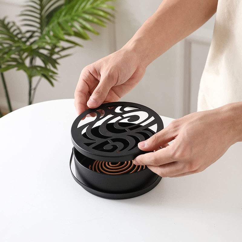 CTForest Mosquito Coil Holder, Incense Spirals Holder, Classic Incense Burner,