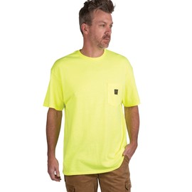 Walls Enhanced Visibility Mesh Safety T-Shirt, Hi-Vis Yellow, 3X-Large