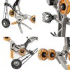 10.9" Mini Archery Bow Set 10 Lbs Mini Compound Bow