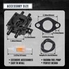 146-0496 Carburetor with Fuel Pump oil filter Kit For ONAN