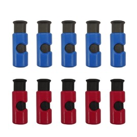 Bag Clips, 10 Pack, Squeeze and Lock Bread Bag Clips for Food Storage, Plastic Bag Closure Clips