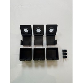 Target Corona Vision Camera Mounts - 3 pack for OV9732 cams (Autodarts, Dartit) Long Arm Housings - All Fixings are Included