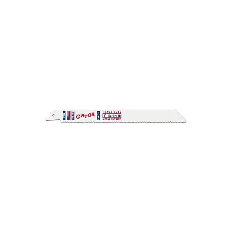 Gator Reciprocating Saw Blades 8" x 3/4" x .050 10/14tpi