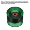 PATIKIL 4 pieces 60 mm longboard wheels with bearings ABEC-9
