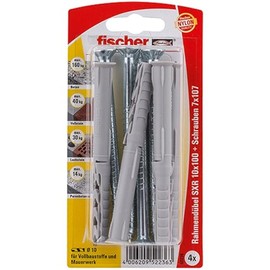 Fischer 52236 10 x 100 mm SXR T K Frame Fixing - Multi-Colour (4-Piece)