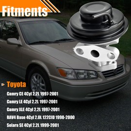 EGR Valve 25620-74330 Replacement for Toyota Camry CE LE XLE 4Cyl 2.2L 1997-2001, EGR Valve Exhaust Gas Recirculation Valves for Toyota RAV4 Base 1998-2000 Solara SE 1999-2001 Replace OE# 25620-74330