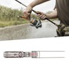 Portable Fishing Rod Bracket Practical Dual Spring Fishing Pole Metal
