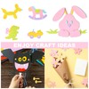 PATIKIL Pack of 300 Pattern Bag Clips 6 x 12