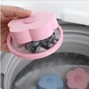 Flower Top-Load Washing Machine Lint Catcher Filter Net No.01 Flower Top-Load Washer Lint Trap Sky Blue 9ea