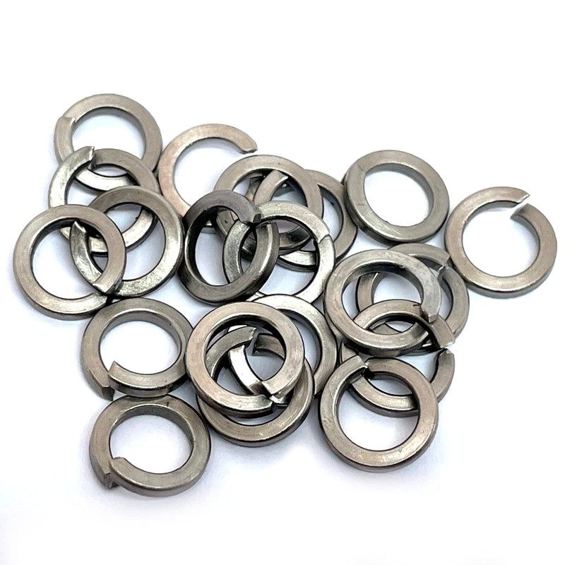 M6 Spring Washer DIN7980, Square section, A4 (316) Stainless Steel