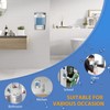 CIBSS Manual Soap Dispenser, 23.7oz/700ml Wall Mount Soap Dispenser, Large