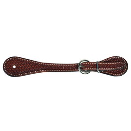 Sagebrush Basketweave Mens Western Spur Strap