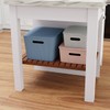 Glad Storage Baskets with Lids - Set of 4 Stackable