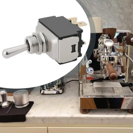 EMSea 1 x 4-pin 2-position lever switch, self-locking toggle switch, compatible with Rocket ECM R58, compatible with Appartemento espresso machine 3319714