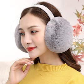 Sosoport 2pcs Winter Earmuffs Fuzzy Warm Earmuffs Plush Ear Warmer Earmuffs Winter Ear Covers Womens Ear Muffs Winter Ears Cover for Winter Snow Earmuffs Women's Faux Fur Ear Defenders Girl