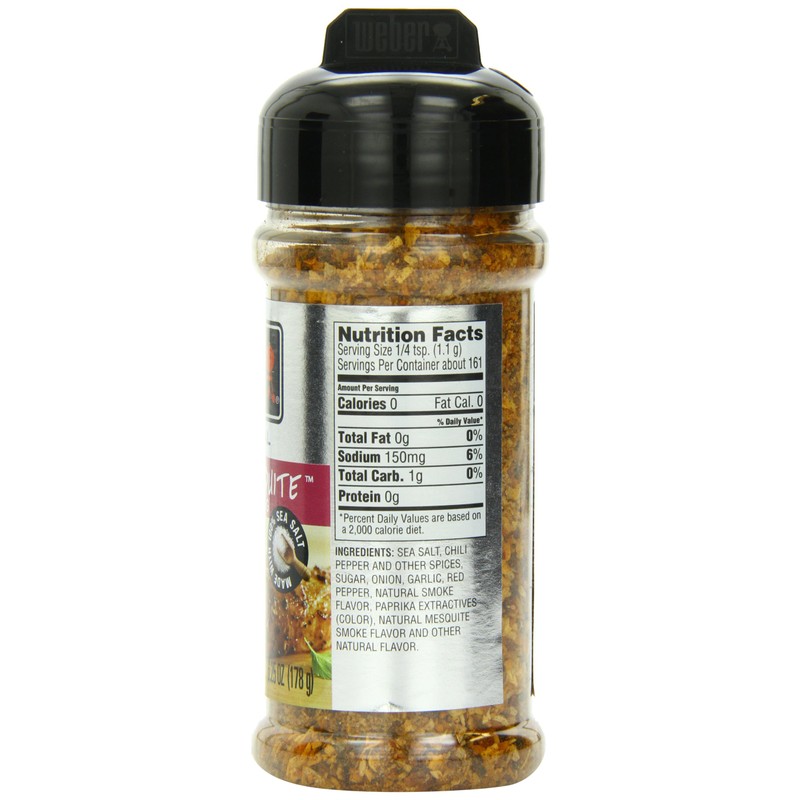 Weber Grill Seasoning Smoky Mesquite, 6-ounces (Pack of4)