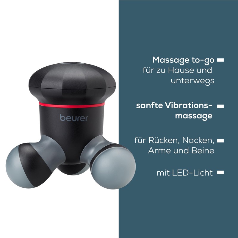 Beurer MG 18 Mini Handheld Electric Massager for Gentle Vibration