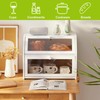 Farmhouse Bread Box for Kitchen Countertop Bread box Double Layer