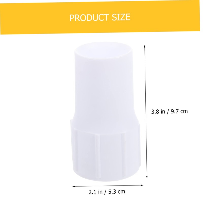 Kichvoe Pool Vacuum Hose Replacement Adapter Secure Threaded Connection for
