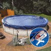 Depisuta 150ft Pool Cover Cable and Winch Kit, Pool Cover