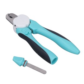 Pet Nail Clippers Ergonomic Anti Slip Handle LED Light Stainless Steel High Safety Dog Nail Trimmers for Home Travel