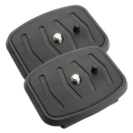 DOITOOL 2pcs Tripod Plate Mount Adapter Quick Release Tripod Attachment for Cameras Durable Reliable Easy Installation for Professional Photography