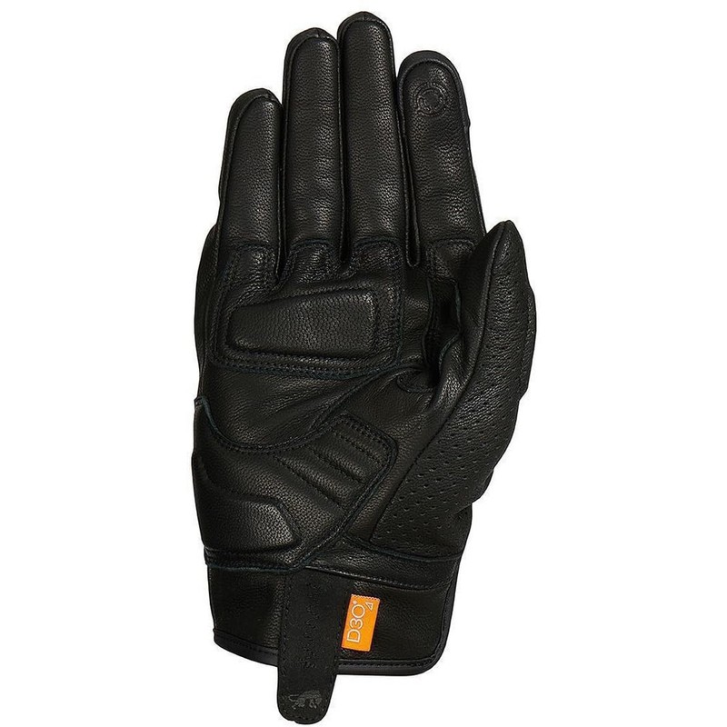 Furygan LR Jet D3O Vented Perforated Motorcycle Gloves (Black, L)