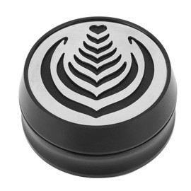 58mm Coffee Distributor Hollowed Out Adjustable Height Stainless Steel Coffee Distribution Tool Black