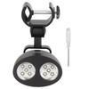 Adjustable C Clamp Grill Light with 10 LED Beads, BBQ