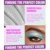 8 Colores Lápiz Sombra De Ojos Matte Y Brillante En