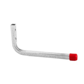 10 Piece Wall hooks Steel hook Mounting hook Steel zinc plated 175 x 80 mm Lifting capacity 66 1lbs Made in Germany