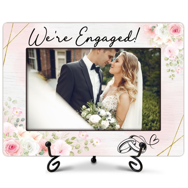 Eronm Engagement Gifts for Couples, Engagement Picture Frame, We Are