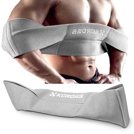 KCROSS Bench Press Band for Men and Women, Weight Lifting Bench Press Band, Push Up Exercise Bench - Color: Grey