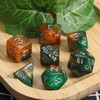 CiaraQ DND Polyhedral Dice Set with Dice Bag for Dungeons