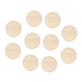 Mikinona 10Pcs Loofah Bath Towels Round Exfoliating Scrub Pads for Smooth Skin Durable and Soft Bathing Accessories with Elastic Back Design for Gentle Cleansing and Massaging
