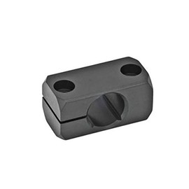 Clamp Holder Aluminium Black Anodised Bore 12 mm