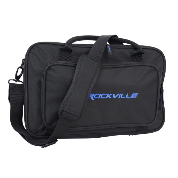 Rockville Heavy Duty Rugged Gig Bag DJ Case Fits Shure