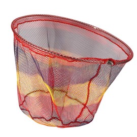 Keenso Foldable Fishing Net, 50cm Portable Opening Type Fishing Net Replacement Net 3 Layers Fish Net Foldable Fishing Net Shrimp Bait Trap Fishing Net