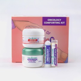PhysAssist - Comfort kit for Chemo & Radio Patient The Gift of Love, Faith & Support. 2-1.5 oz face and body cream plus lip balm & inhaler