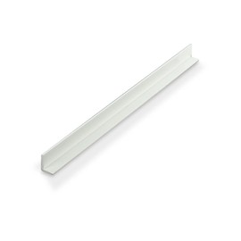 Outwater Plastics White 5/16" X 7/16" X 3/64" (.047") Thick Styrene Plastic Extruded 90 Degree Angle 36 Inch Lengths (Pack of 4)