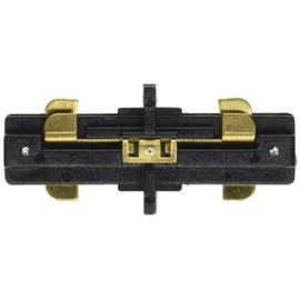 Satco TP145 Black Mini Straight Connector